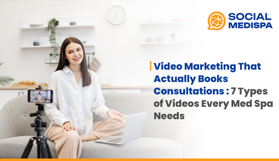 Video Marketing That Actually Books Consultations: 7 Types of Videos Every Med Spa Needs - social medispa