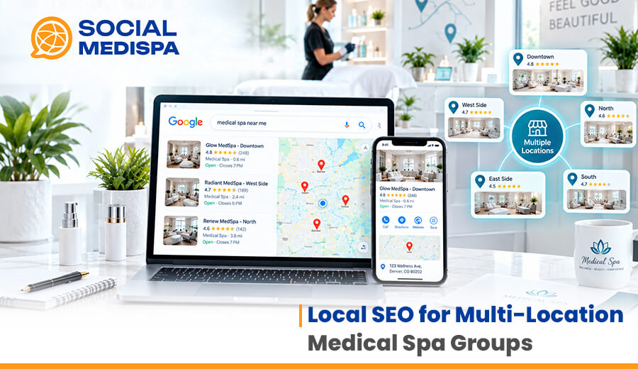 Local SEO for Multi-Location Medical Spa Groups - Social Medispa